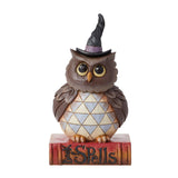 Jim Shore Heartwood Creek Pint Sized Halloween Owl Figurine