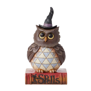 Jim Shore Heartwood Creek Pint Sized Halloween Owl Figurine