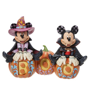 Jim Shore Disney Traditions Mickey and Friends "Cutest Pumpkins in the Patch"