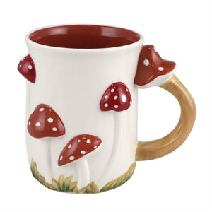 Our Name Is Mud Sculpted Mushrooms Mug