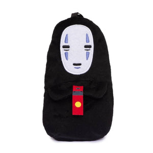 GUND No Face from Miyzaki's Animated Spirited Away Classic Clip Pouch 8"