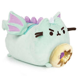 GUND Pusheen Dragonsheen Donut Log 9.5"