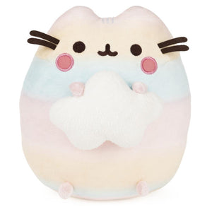 GUND Rainbow Ombre Pusheen with Star 9.5"