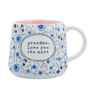 Grandma Love You Most 18 Oz. Mug