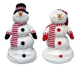 Animated Musical Up and Down Melting Snowman, 22"