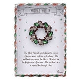 Christmas Wreath Story Pin