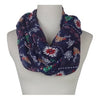 Holiday Theme Santa, Reindeer, Snowman, Gingerbreadman Infiniity Scarf