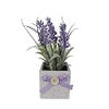 Potted Faux Lavender Plant