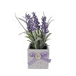 Potted Faux Lavender Plant