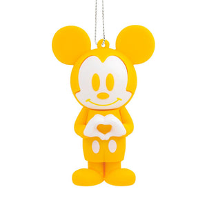 Hallmark Disney Mickey Mouse Heart Hallmark Ornament, Yellow