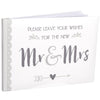 Malden Wishes For The Mr. & Mrs. Guest Book White