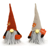 Fall Harvest Gnome Plush with Light Up Nose 15"