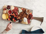 11"x28" Beginner Charcuterie Sharing Board with Handle