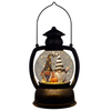Halloween 10.25" Gnome Witches with Broom Glitter Water Globe