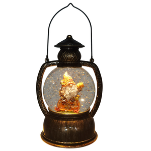 Fall 10.25" Welcome Harvest Gnome Glitter Water Globe