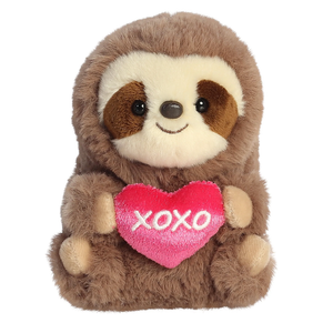 6" XOXO Sloth Stuffed Plush Animal