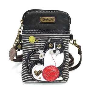 CHALA CELLPHONE CROSSBODY HANDBAG CHUBBY CAT