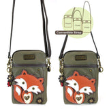 CHALA CELLPHONE CROSSBODY HANDBAG FOX