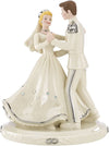 Disney's Cinderella & Prince Platinum Cake Topper by Lenox