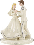 Disney's Cinderella & Prince Platinum Cake Topper by Lenox