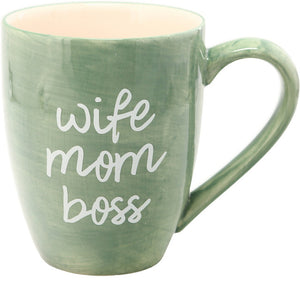 Wife Mom Boss 20 oz. Mug
