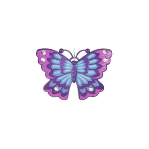 Hallmark Mini Little Purple Butterfly Metal Ornament, 1"