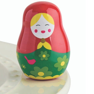 Nora Fleming All Dolled Up (Nesting Doll) Mini