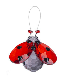 Acrylic Love Ladybug Figurine Ornament