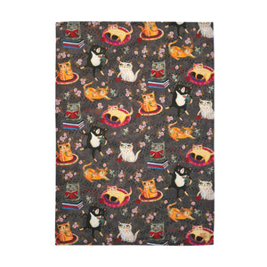 Allend Designs Crazy Cats Tea Towel
