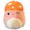 Squishmallow Alba the Orange Mushroom 5" Stuffed Plush by Kelly Toy