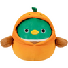 Halloween Squishmallow Avery the Duck in Orange Jack-O-Lantern Costume 8" Stuffed Plush by Kelly Toy