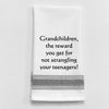 Wild Hare "Grandchildren the Reward" Towel