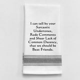 Wild Hare "We Should be Best Friends" Towel