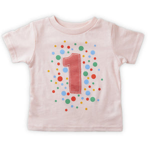 Hallmark Pink First Birthday T-Shirt, 12 Months