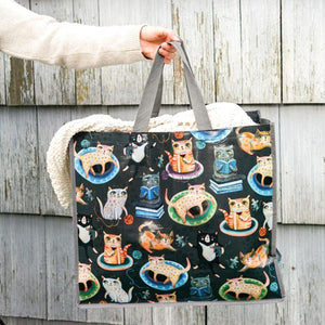 Allen Designs Crazy Cats Shopper Bag
