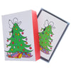 Snoopy as Christmas Tree Topper Assorted Petite Holiday Box Card