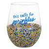 Hallmark Sprinkle Dip Wine Glass, 16 oz.