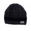 Frontier Men's Knit Beanie Hat Black