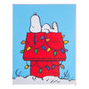 Snoopy on Holiday Dog House Assorted Christmas Boxed Card