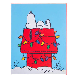 Snoopy on Holiday Dog House Assorted Christmas Boxed Card