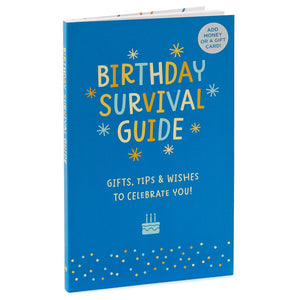 Hallmark Birthday Survival Guide Book And Gift Card Holder