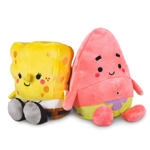 Hallmark Better Together Nickelodeon SpongeBob and Patrick Magnetic Plush Pair, 5.75"