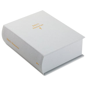 Baby's Memories Gray Memory Box