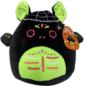 Halloween Squishmallow Bart the Day of the Dead Bat 12" Stuffed Plush by Kelly Toy