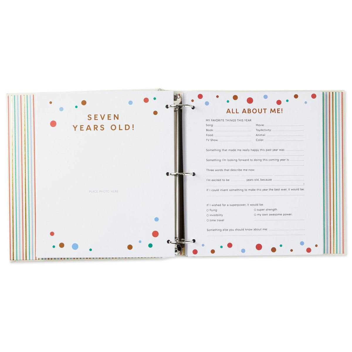 Hallmark Happy Birthday!: My Through-the-Years Memory Album – Steve's ...