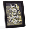 Hallmark Harry Potter™ Friendship and Bravery Hermione Granger™ Framed Quote Sign, 8" x 10"