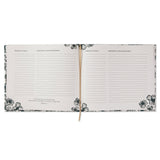 Hallmark In Loving Memory Floral Funeral Guest Book