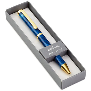 Hallmark Blue Marble Pen