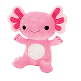 9" Sitting Pink Axolotl Ready for a Hug Stuffed Plush