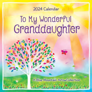 2024 Blue Mountain Arts Calendar To My Wonderful Granddaughter